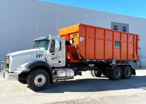 Commercial Roll Off Dumpster Truck